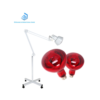 Infra Glass Physiotherapy Lamp Infrared Lamp Physiotherapy Lamp for Pain Healing Therapy and Salon Beauty
