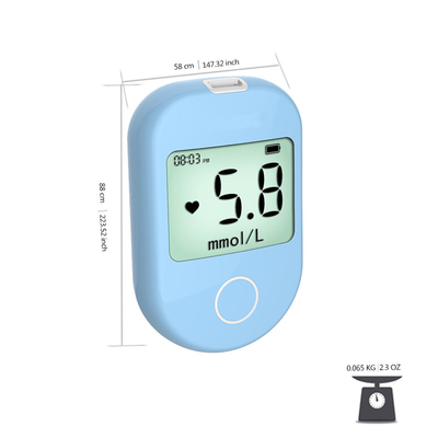 Plastic Intelligent Digital Blood Glucose Meter Household Blood Sugar Testing Equipment Diabetes Glucometer Blood Sugar Machine