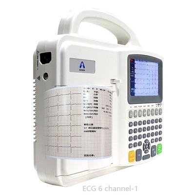 Portable Medical Portable ECG Electrocardiogram Machine Digital Heart Rate Electrocardiograph Machine For Sale