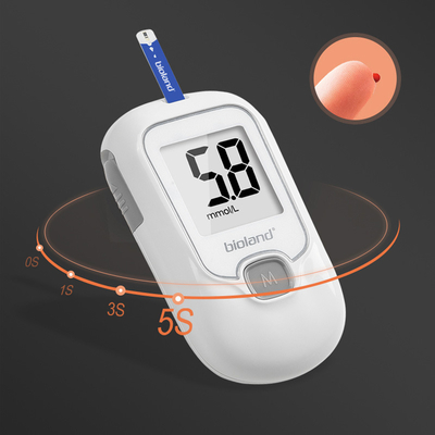 Acrylic Painless Continuous Glucose Monitoring Sensor Meter With Cheapest Strips