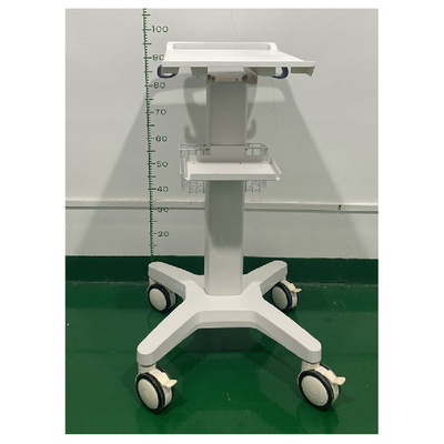 Hospital Medical ECG Trolley Medical ECG Fixed Height Trolley With Drawer Hospital ECG Laptop Cart