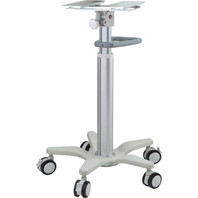 Height Adjustable Home To Medical Trolley Cart Inquiry Price ekg Machine Monitor Trolley With Big Plate