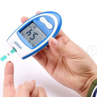 Diabetic Blood Sugar Monitor Glucometer Hemanalysis Portable High Accuracy Electrochemical Meter Biosensor Testing Machine Glucose Analyzer