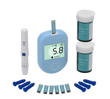 Household 2021 the latest blood glucose analysis instrument for diabetes Taiwan test strip blood glucose meter