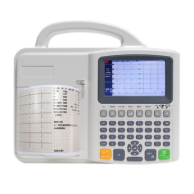 Manual And Automatic Working Modes China Supply 12 Leads ECG 3 Channel ECG Machine With Printer
