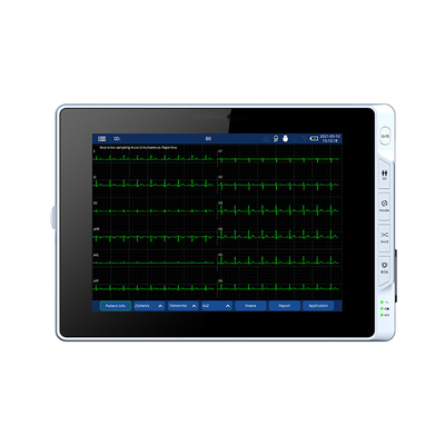 China Supplier Quality Hot Selling Digital 6 Channel Plastic ECG / EKG Machine Portable Tablet ECG Machine