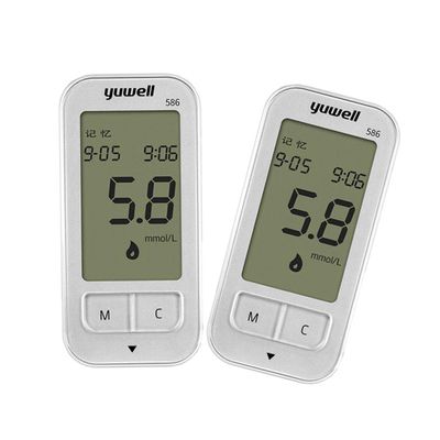 Noninvasive yuwell 586 blood glucose meter portable blood glucose meter purchase measuring blood sugar