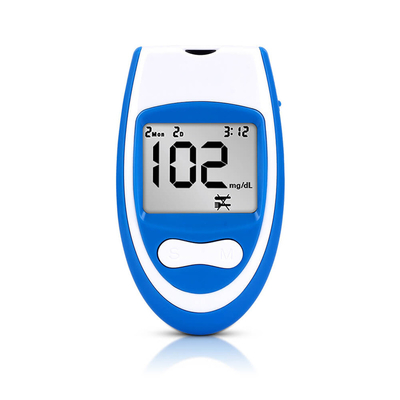 Safe Smart Human Finger Capillary MgdL Glucometer with Bottled Test Strips and Medical Scalpel Glucose Meter for Accurate Blood Sugar Diabetes Test